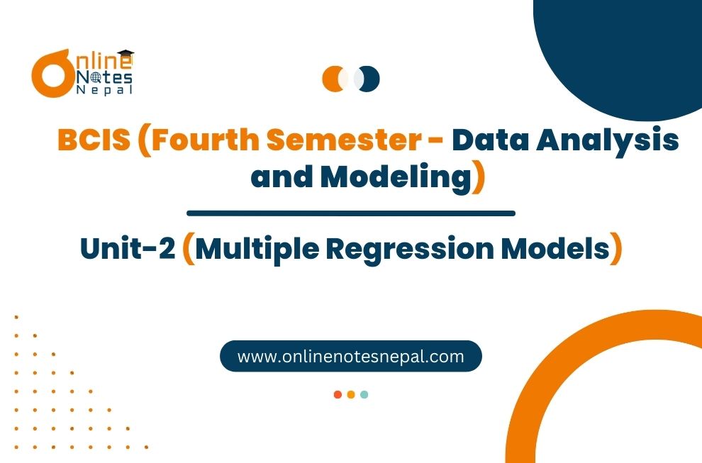 Multiple Regression Models Photo